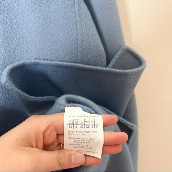 Pissenlit The Walking Coat in Light Blue - Picture 10 of 13